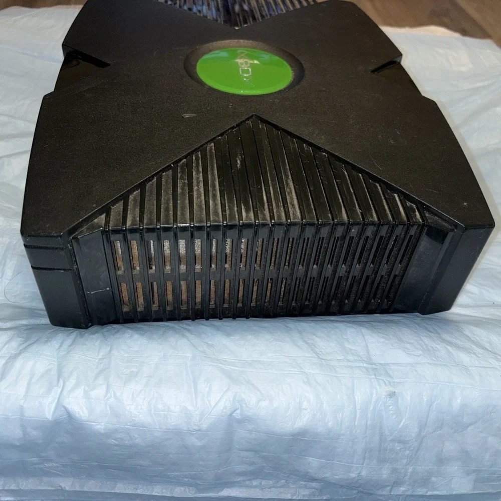 Microsoft Original Xbox Console Only Black OG Xbox Untested